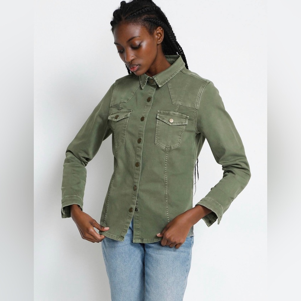 🌻American Rag Cie Women's Khaki Green Jacket